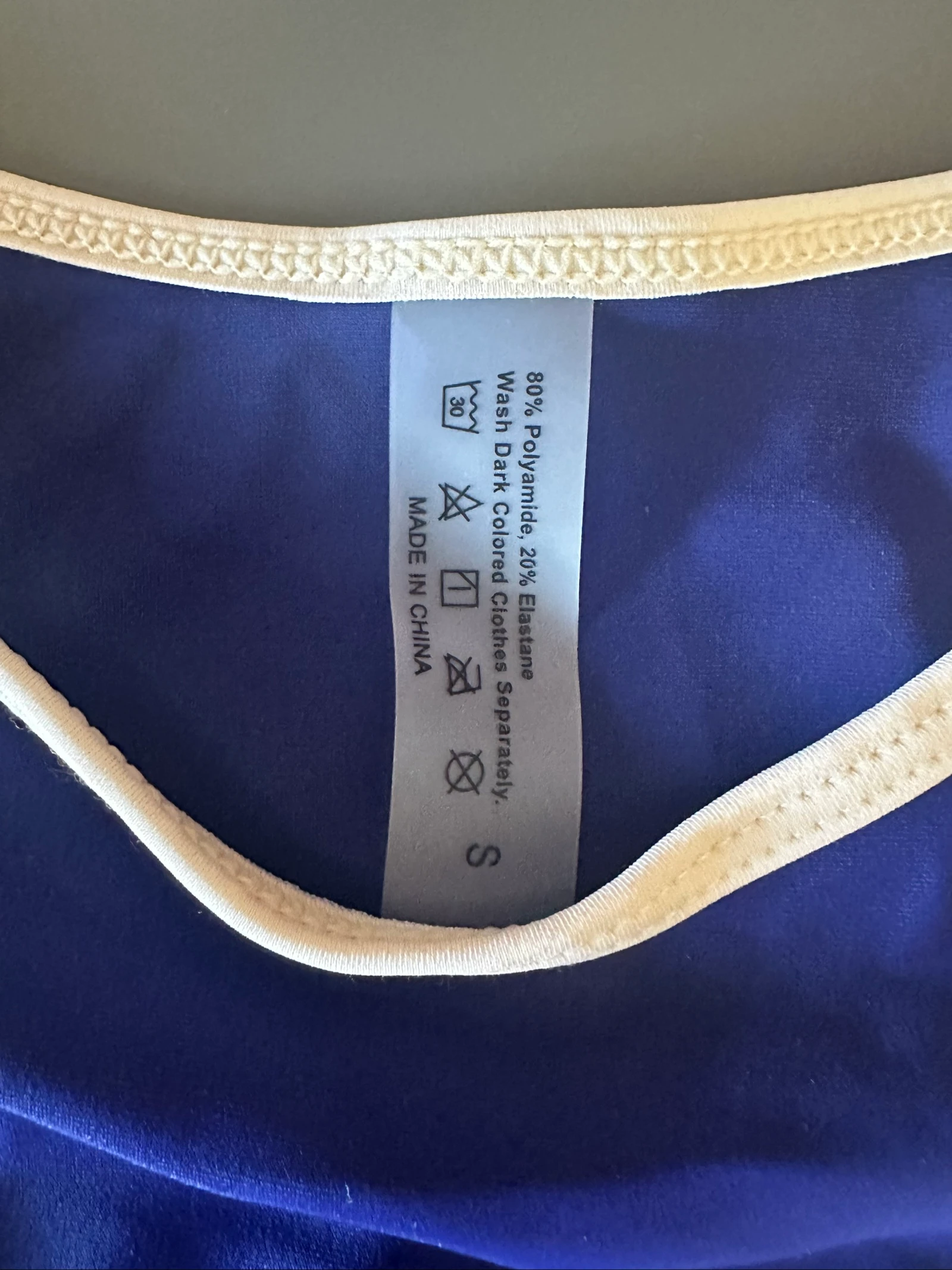 Bikini bleu et blanc | Neuf | Taille S – photo 5